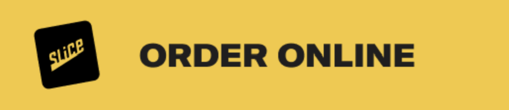 The order online logo on a yellow background.